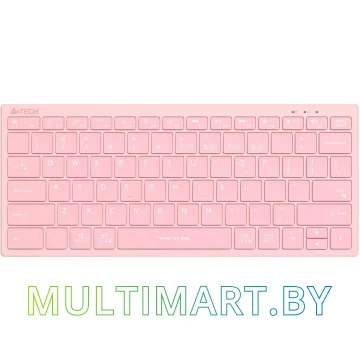 Клавиатура A4Tech Fstyler FBX51C (розовый)